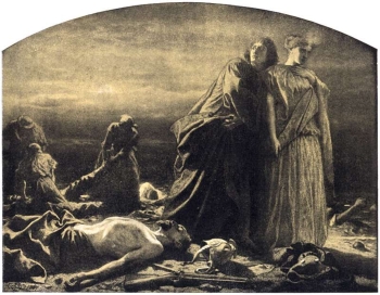 Artur Grottger, Wojna: Ludzie czy szakale?, Ryciny inspirowane Powstaniem Styczniowym 22.I.1863